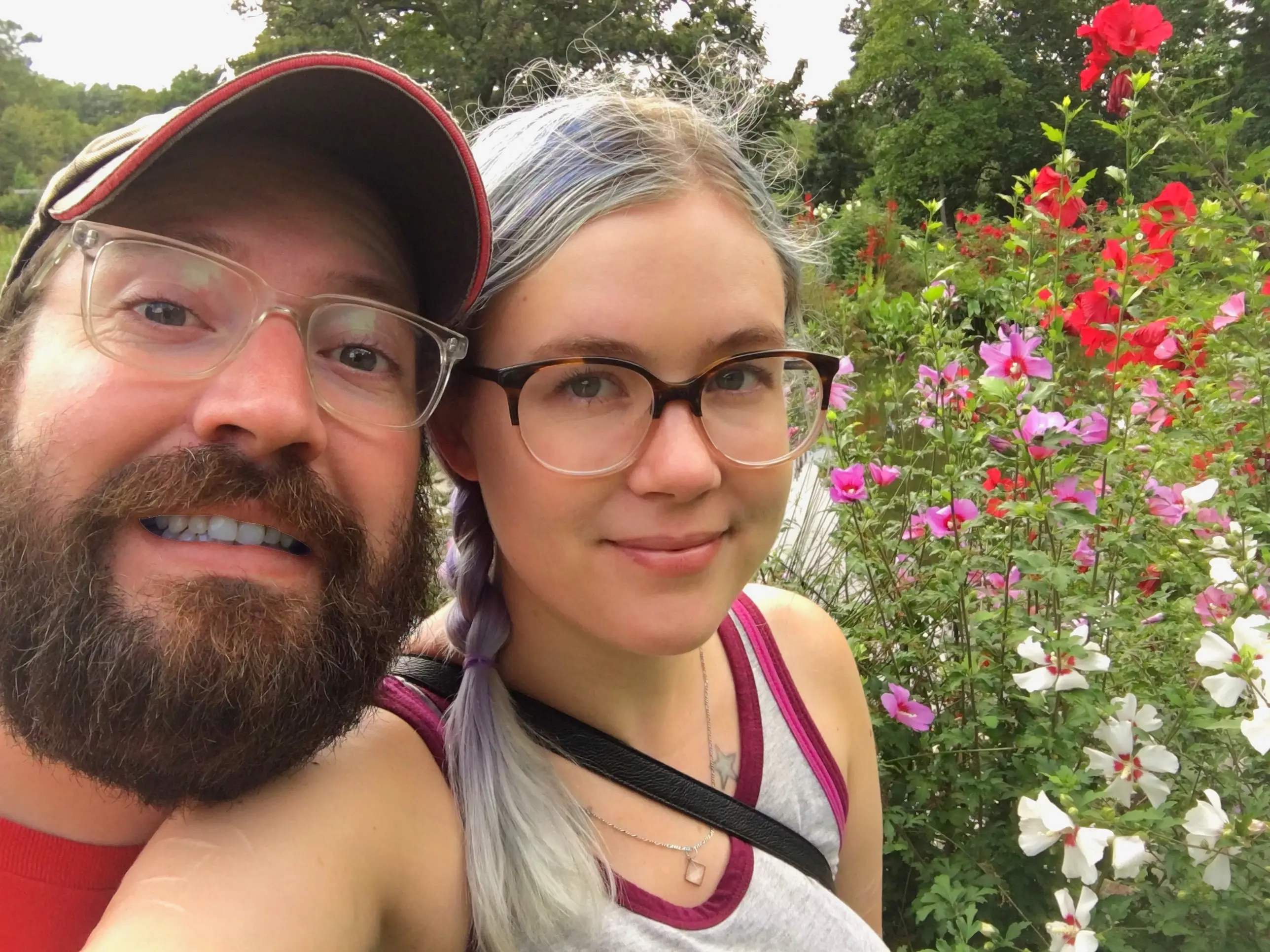 Eileen and Rob in the fall